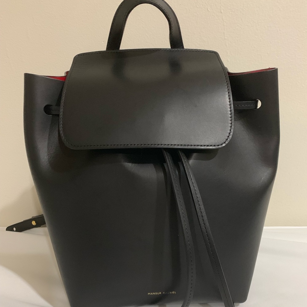 Mansur Gavriel Leather Bucket Bag